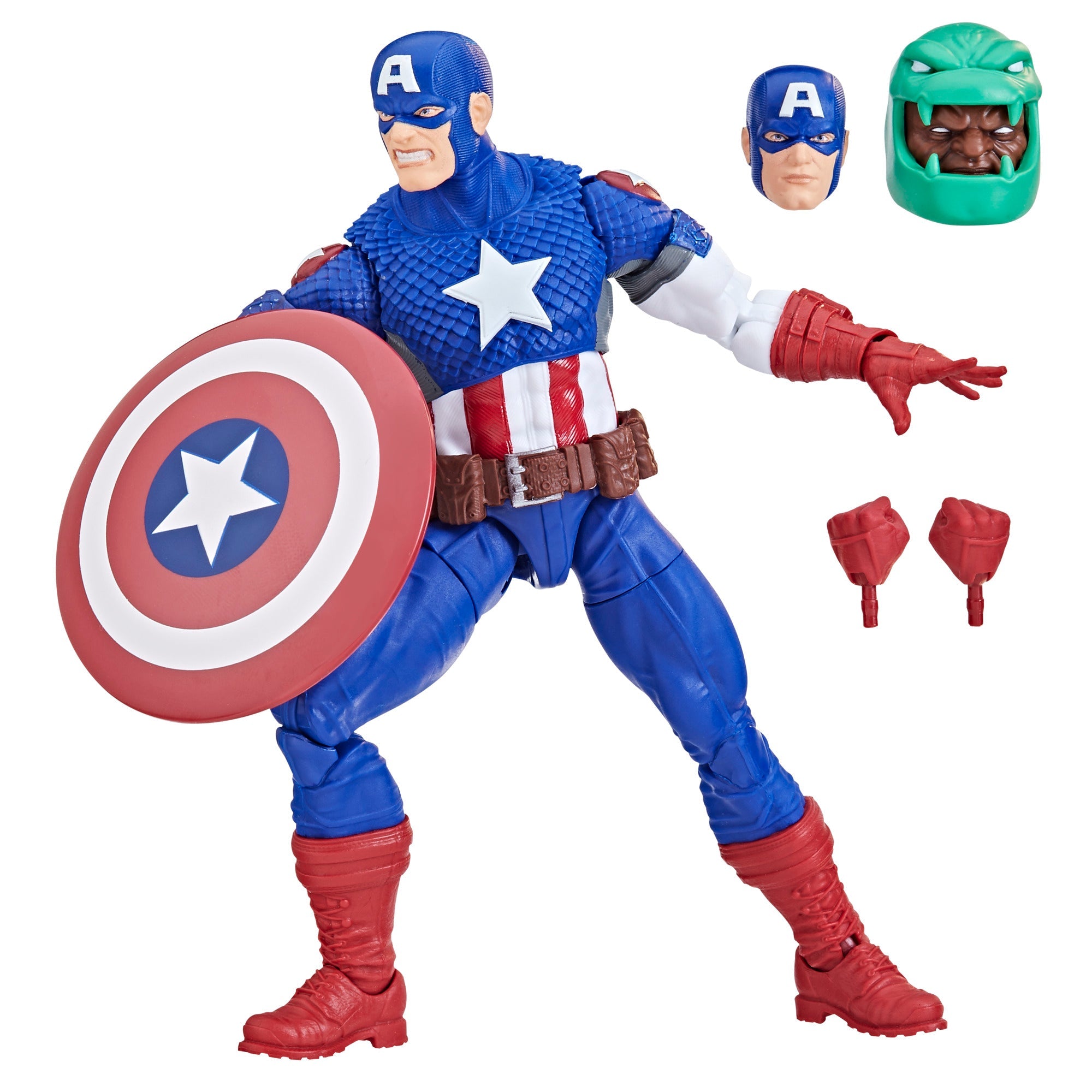 Marvel Legends Series High - Quality Ultimate Captain America Classic Comic - Style Action Figure for Collectors