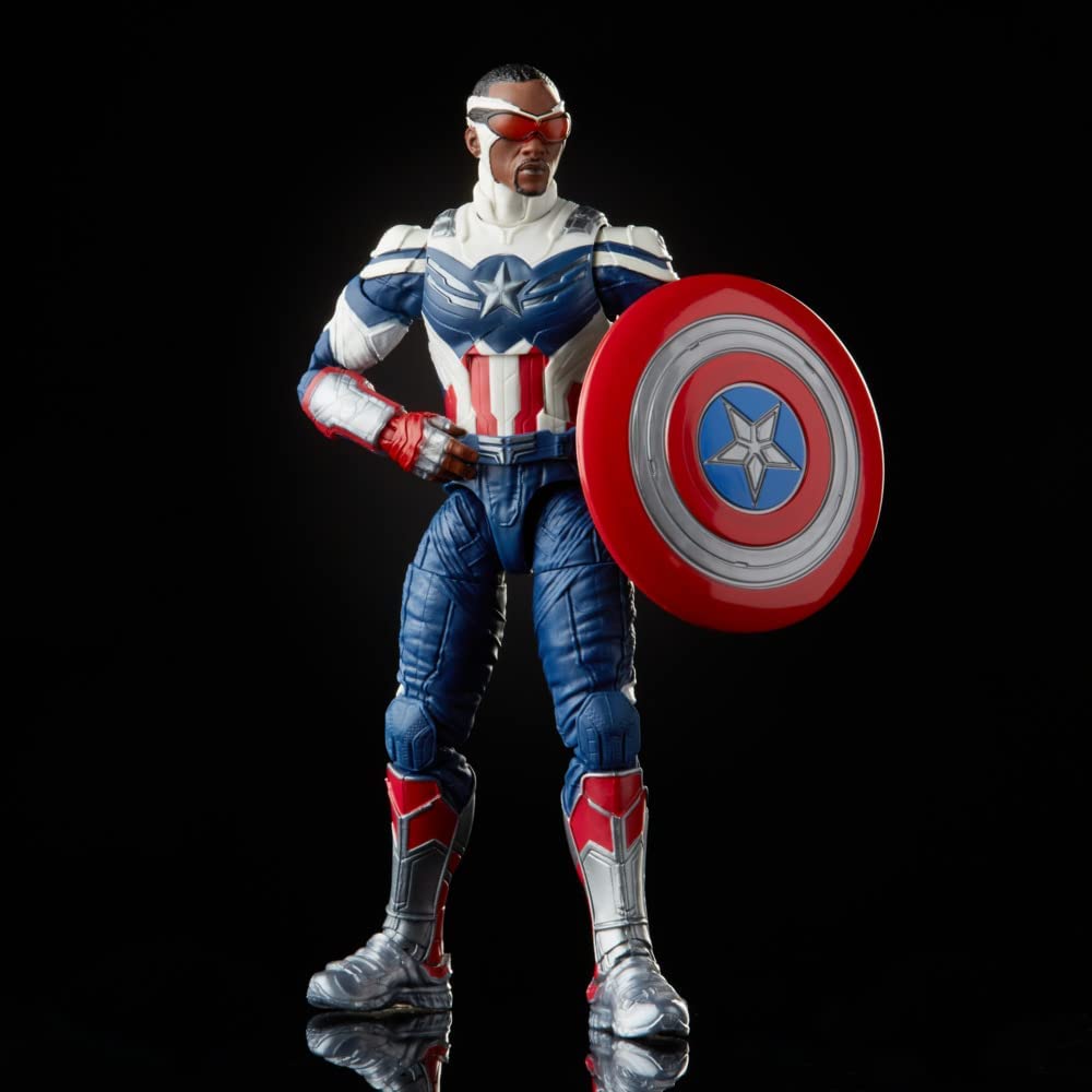 Hasbro Marvel Legends Series 6-Inch Collectible Action Figure of Avengers' Captain America Sam Wilson
