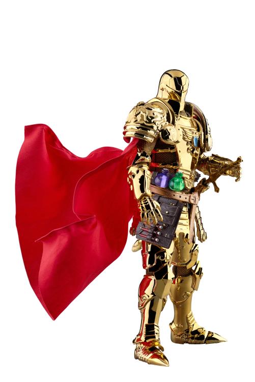 Marvel Dynamic Action Heroes Collectible Figure - Medieval Knight Iron Man with Golden Armor, PX Previews Exclusive Edition