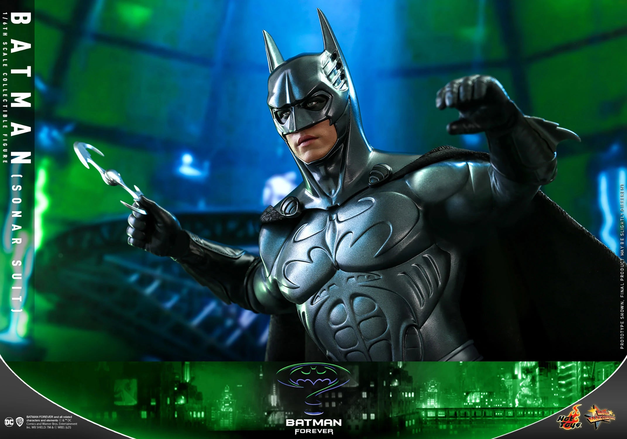 Hot Toys 1/6 Scale Batman Forever Sonar Suit Batman Collectible Figure