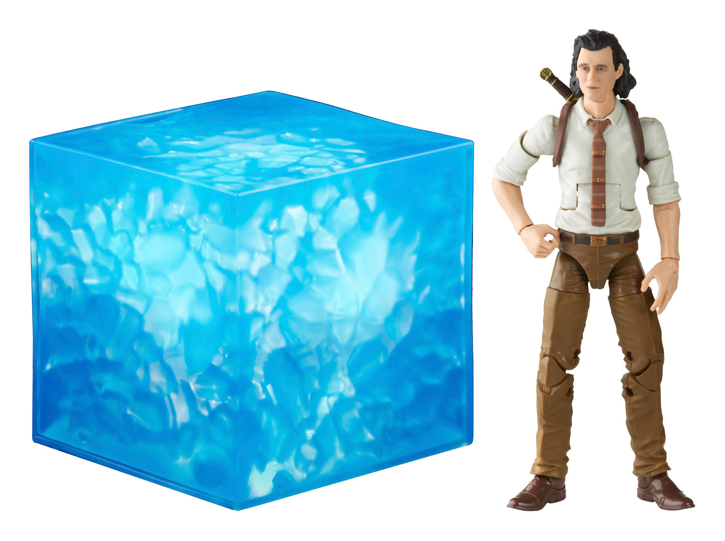 Hasbro's Premium Marvel Legends Series Electronic Tesseract Role - Play Accessory with Stunning Light FX and a Highly - Detailed 6 - Inch Loki Action Figure