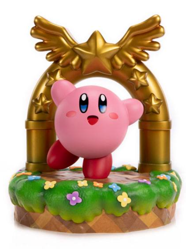 First4Figures Highly Detailed Kirby and the Goal Door PVC Collectible Figure