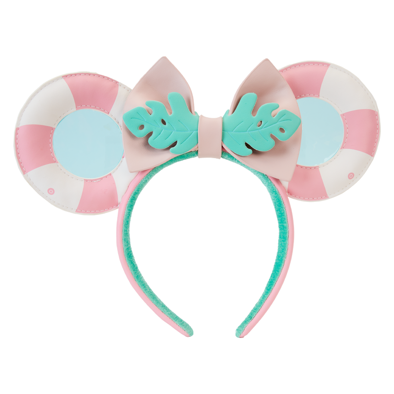 Loungefly Minnie Mouse Vacation-inspired Detachable Bow Ear Headband