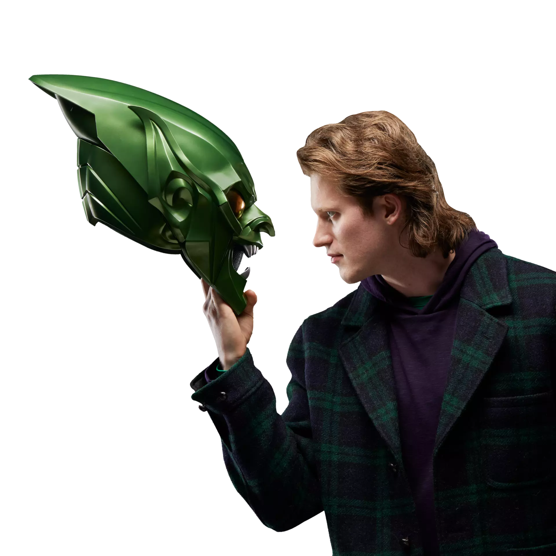 High - Quality Marvel Legends Series Roleplay Green Goblin Helmet