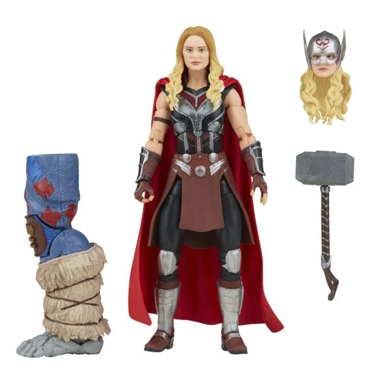 Marvel Legends Thor Love and Thunder Mighty Thor 6-Inch Action Figure for Comic and Movie Fans' Collections