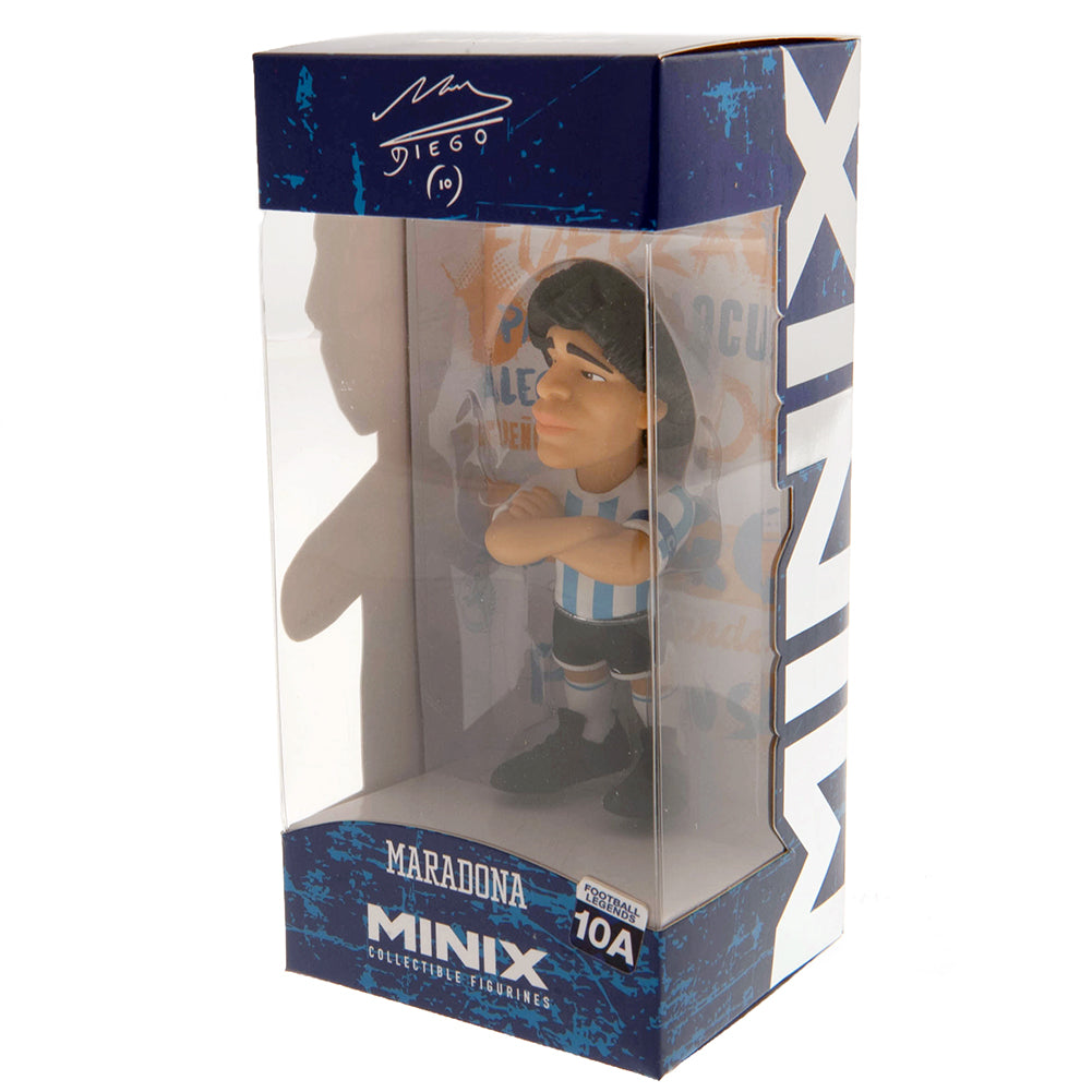 Miniature Maradona Figure in Argentina Team Kit