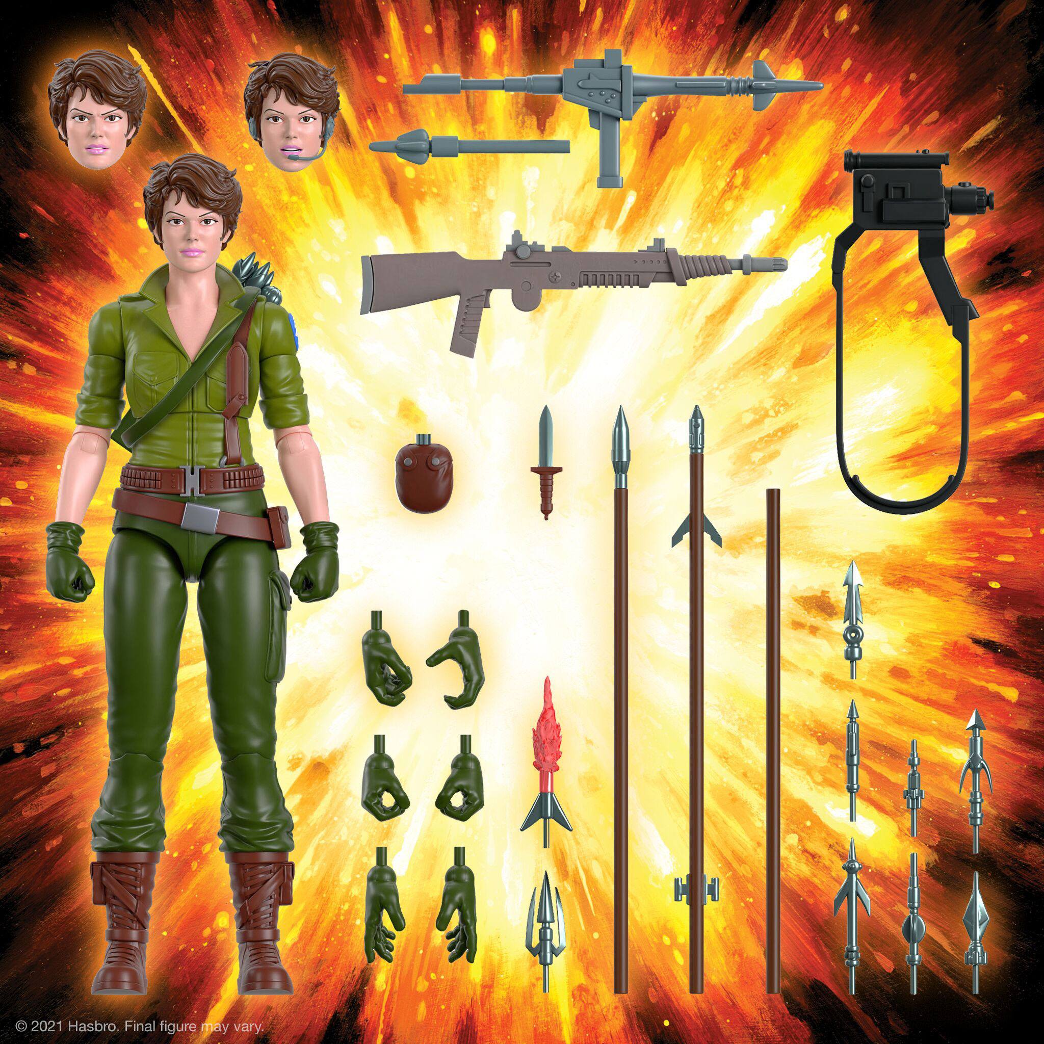 Super 7 Ultimates! Fully-Articulated 7-Inch G.I. Joe Lady Jaye Action Figure
