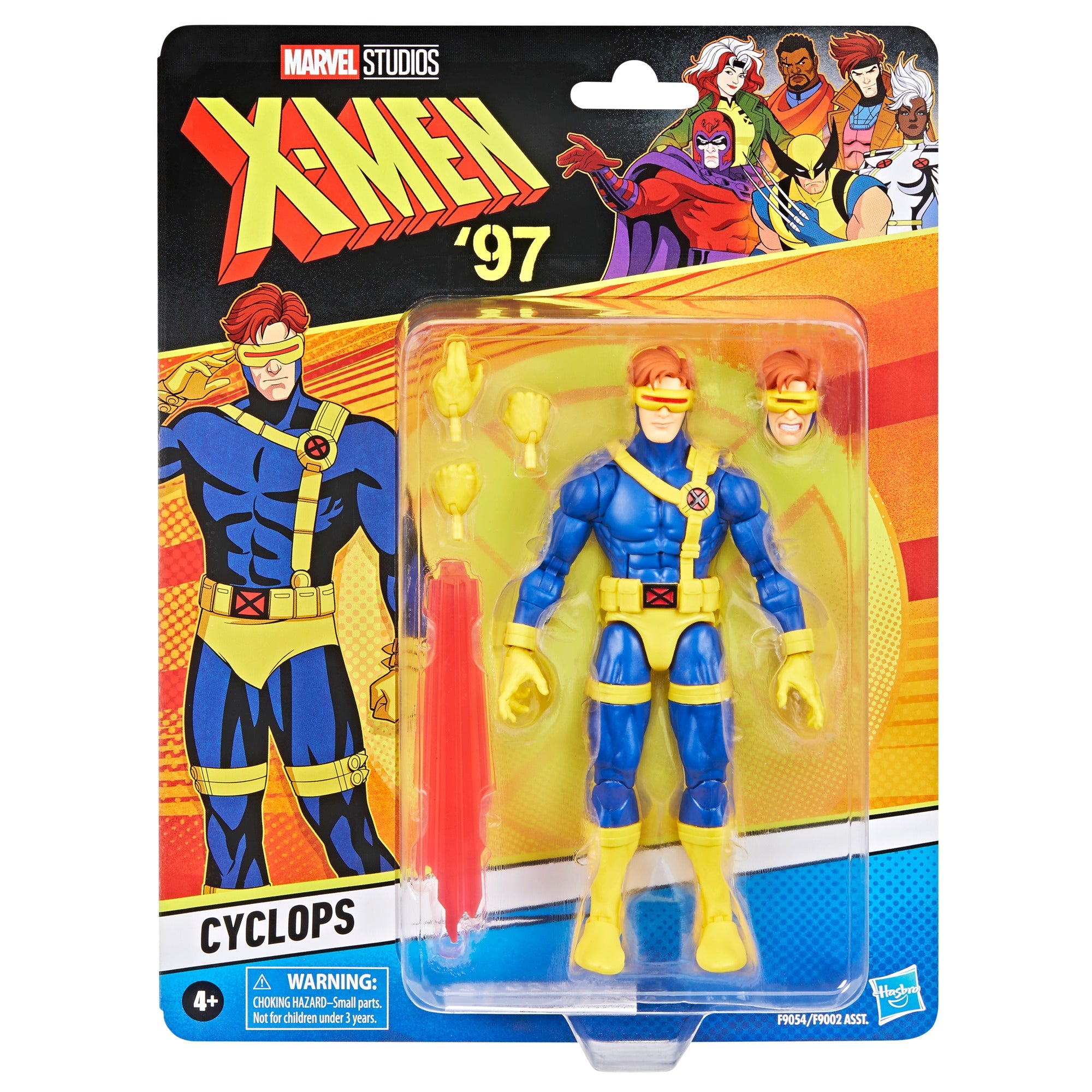 Hasbro Marvel Legends Retro Series 6-Inch Scale X-Men ‘97 Cyclops Collectible Action Figure for Fans and Collectors