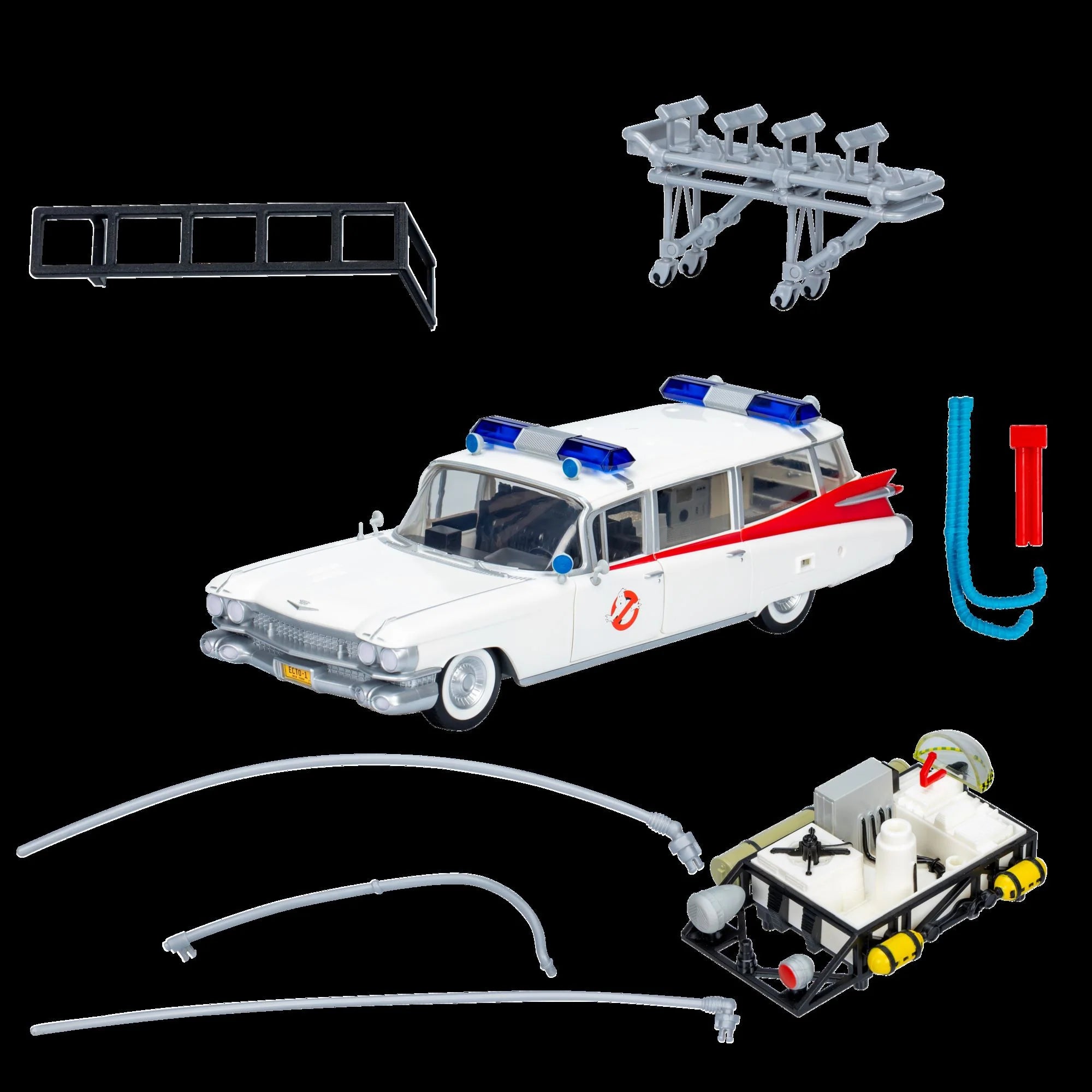1984-Inspired Ghostbusters Plasma Series Ecto-1 Premium Vehicle Toy