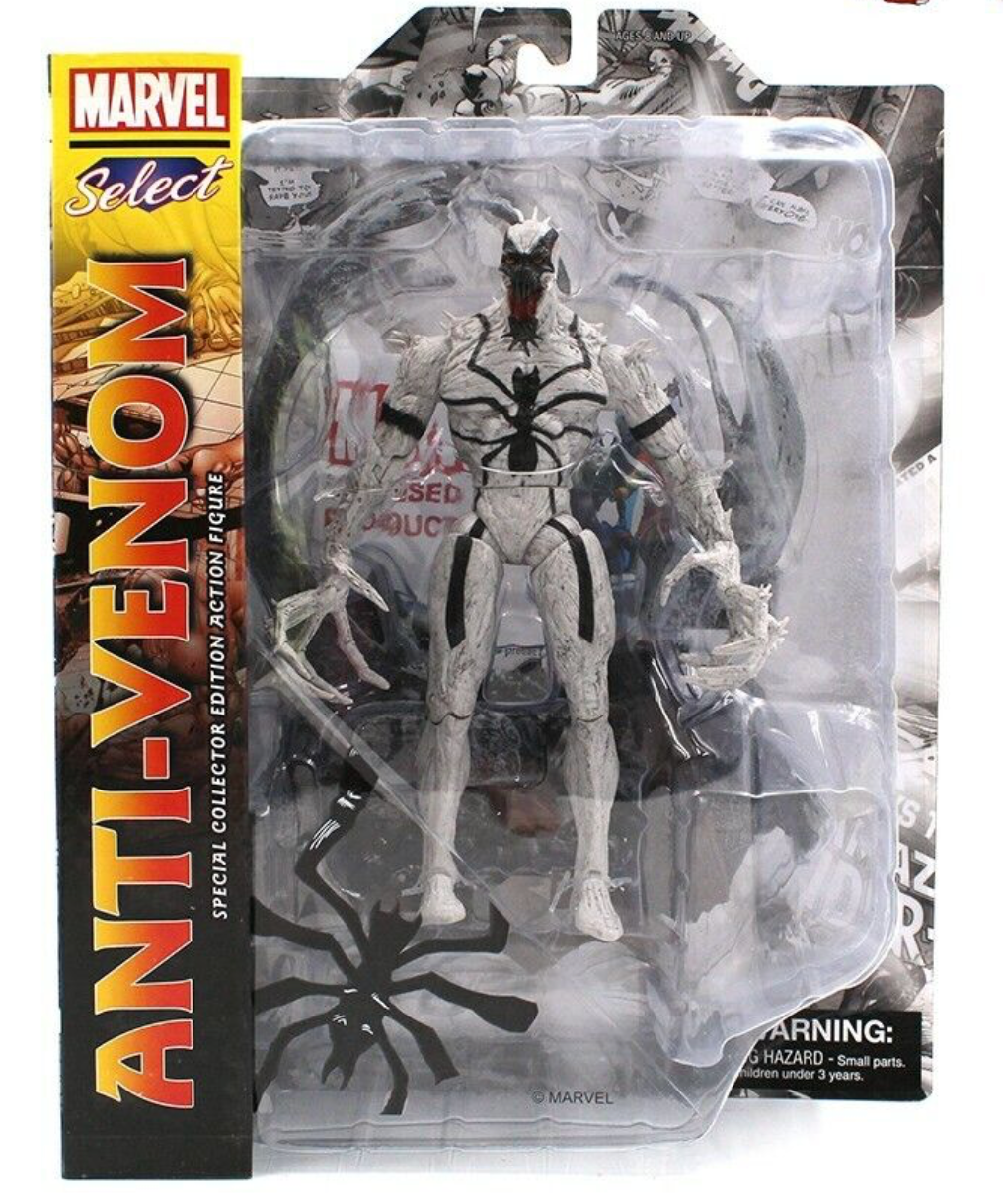 Marvel Select Collectible 7 - inch Anti - Venom Action Figure from Comic Series