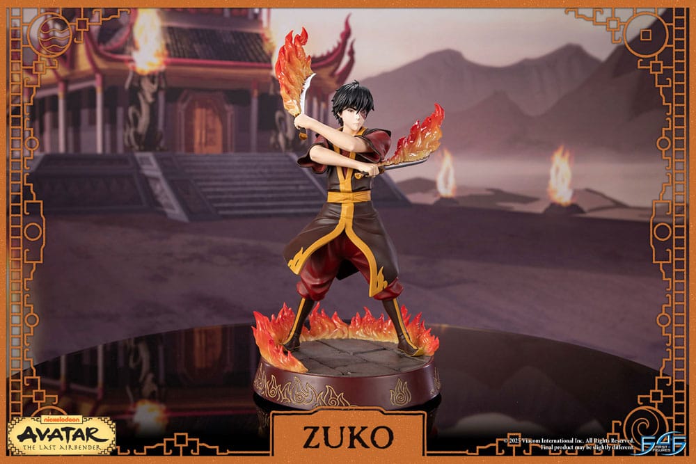 First 4 Figures Limited Edition Collectible Statue of Zuko from Avatar The Last Airbender