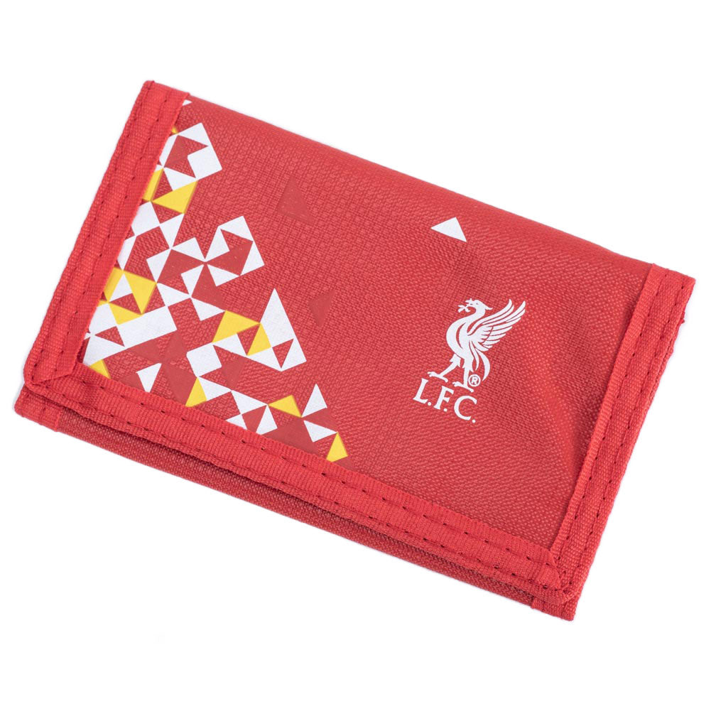Stylish Liverpool FC Particle Polyester Wallet with Multiple Compartments