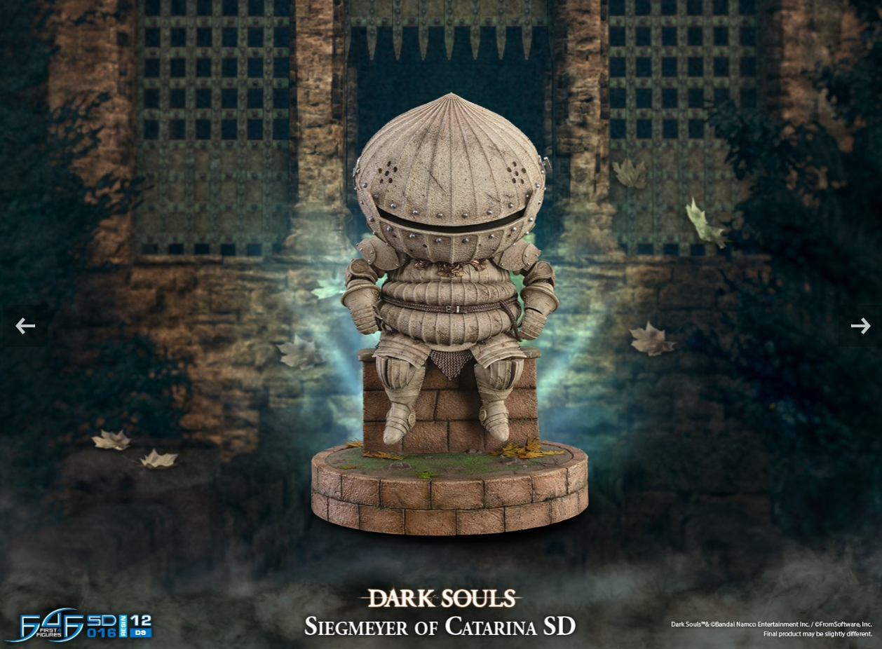 First4Figures Collectible Dark Souls Statue of Siegmeyer Of Catarina
