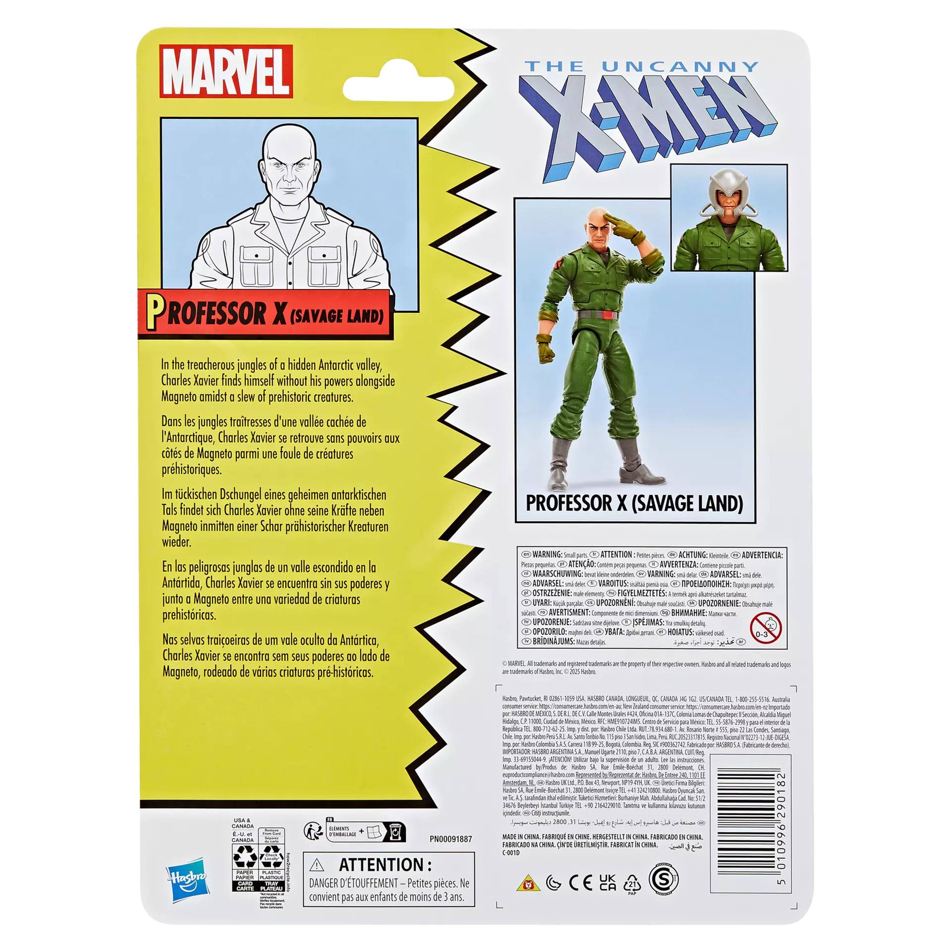 Hasbro's 6-Inch Marvel Legends Series Savage Land Professor X Action Figure