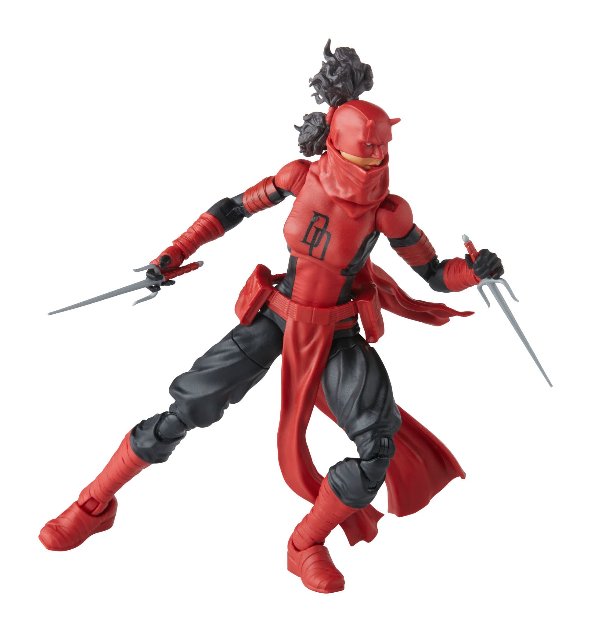 Hasbro Marvel Legends Retro-Style 6-Inch Action Figures Set: Spider-Man, Elektra Natchios as Daredevil