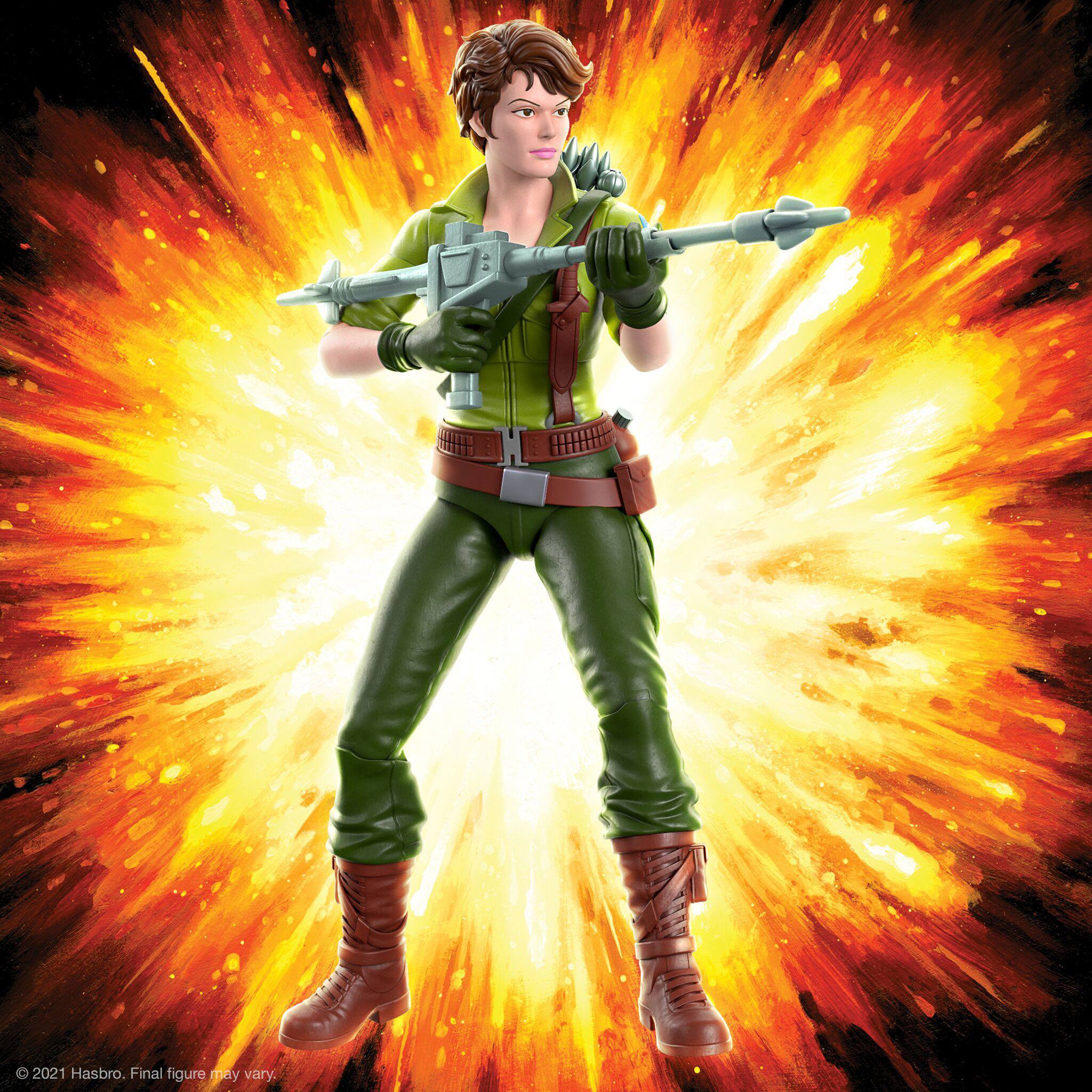Super 7 Ultimates! Fully-Articulated 7-Inch G.I. Joe Lady Jaye Action Figure