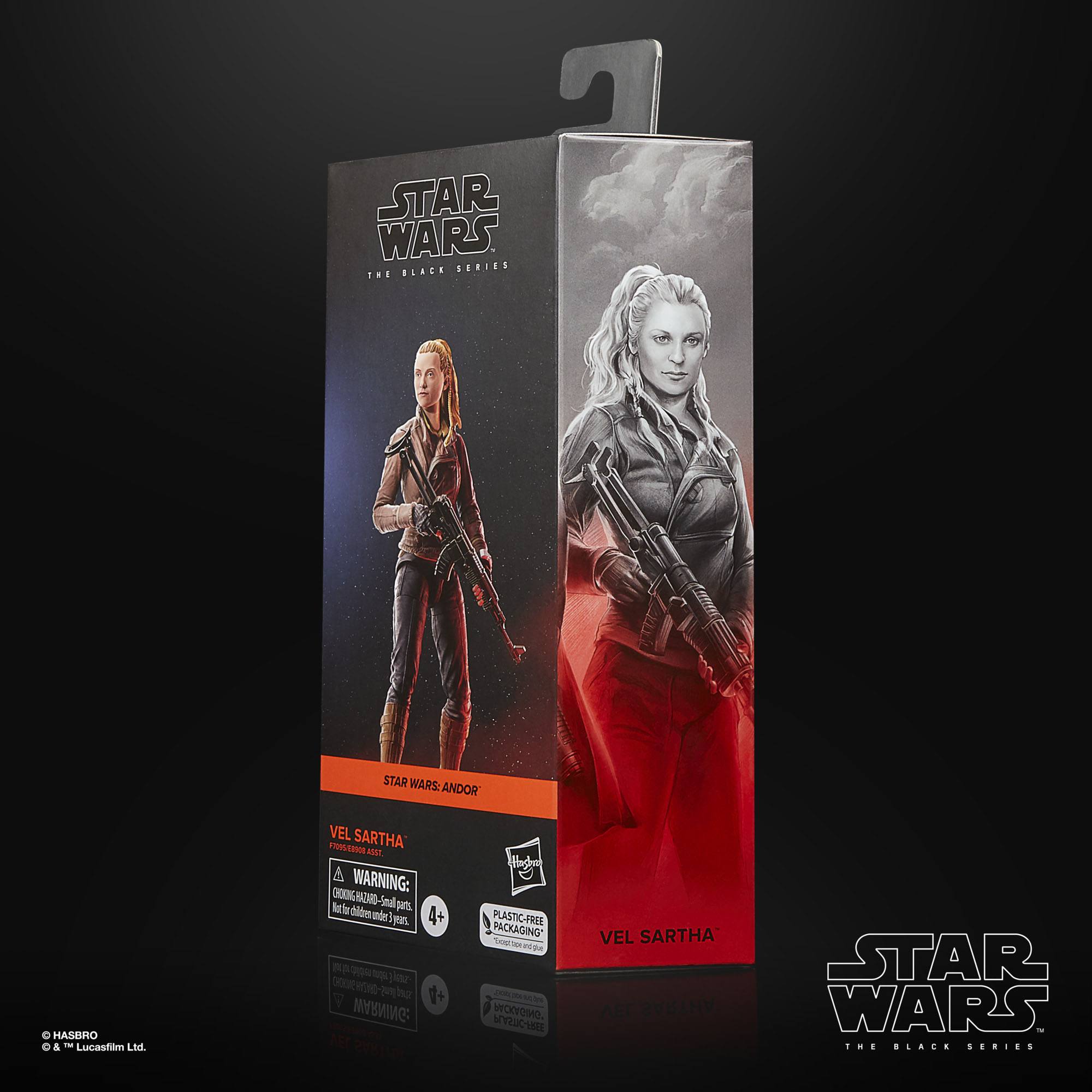 Hasbro's Highly Collectible Star Wars The Black Series Vel Sartha 6 - Inch Action Figure for Devoted Fans