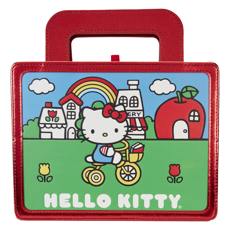 Loungefly Sanrio Hello Kitty 50th Anniversary Shiny Metallic Lunchbox-Style Journal