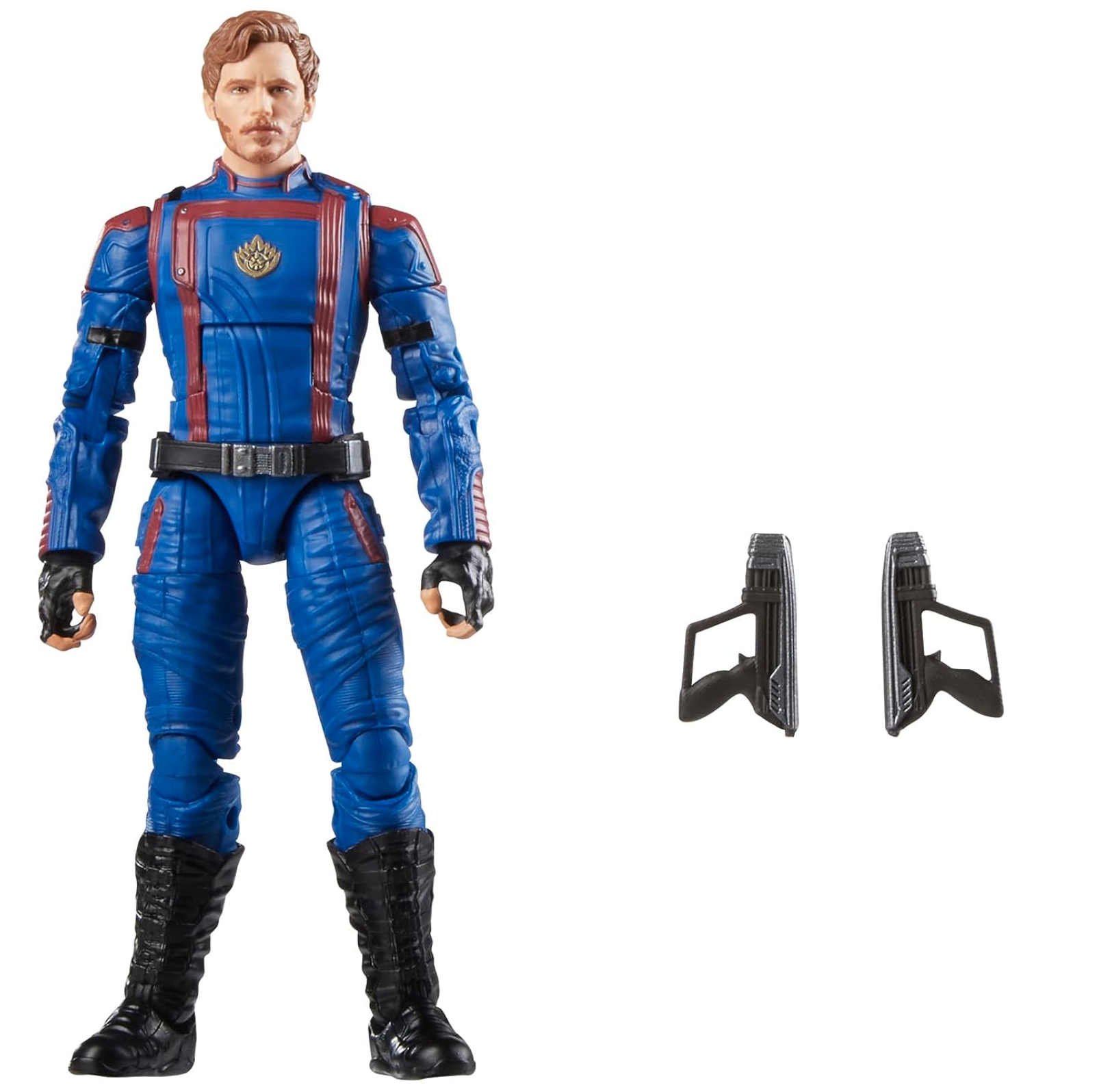 6 - inch Premium Marvel Legends Guardians of the Galaxy Star - Lord Action Figure with Blaster Accessories