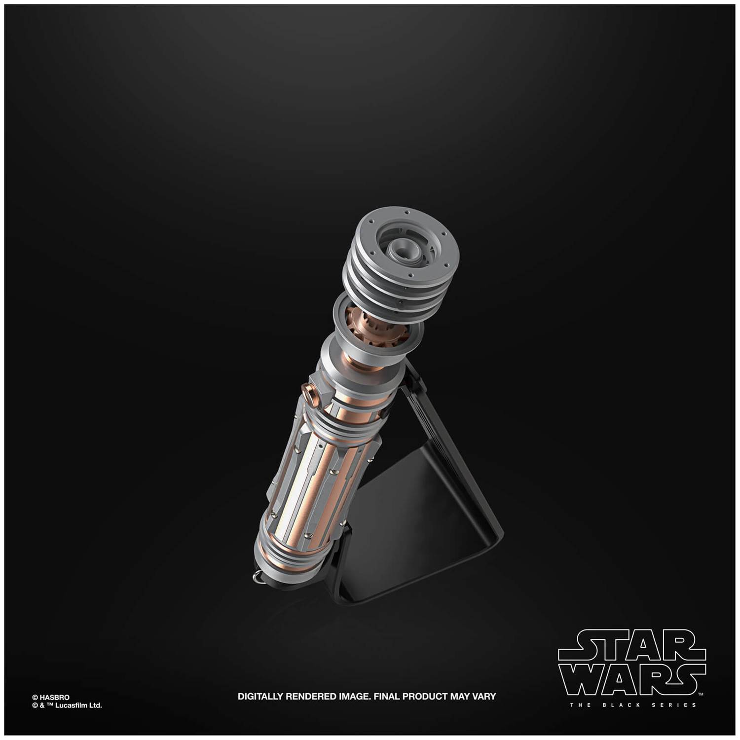 Hasbro's Premium Star Wars The Black Series Collectible Leia Force FX Elite Lightsaber for Enthusiasts