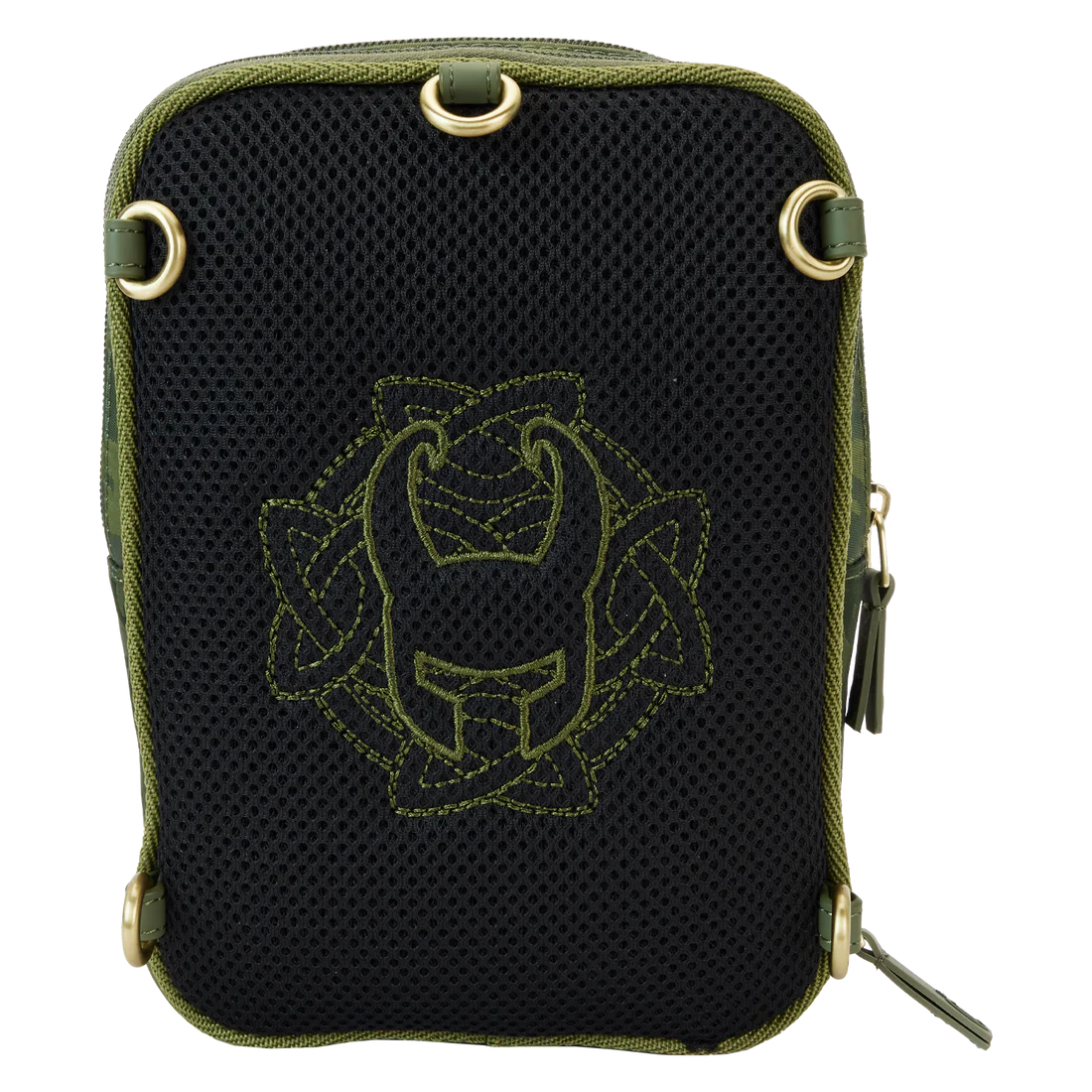Loungefly Collectiv Marvel Loki Influencer Stylish Convertible Crossbody Travel Bag