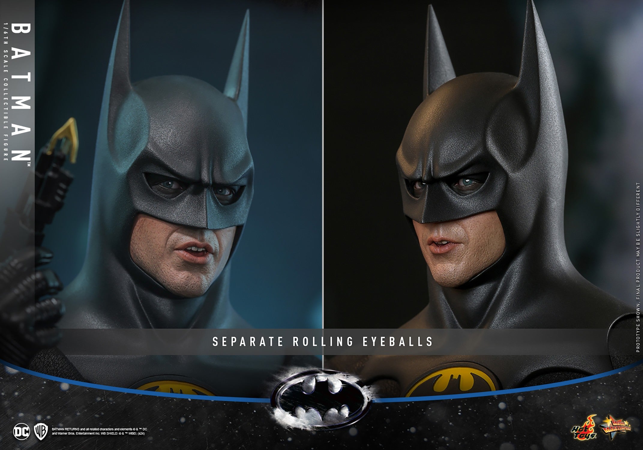 Hot Toys 1/6th Scale Collectible Figure of Batman from Batman Returns Movie