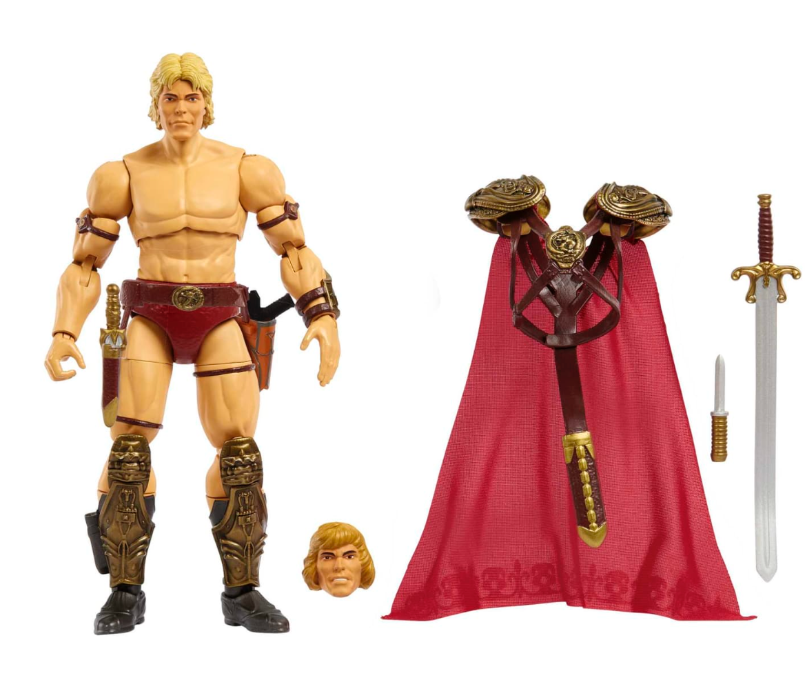 Deluxe He-Man Action Figure from the Masters of the Universe Masterverse Inspired by the 1987 Movie