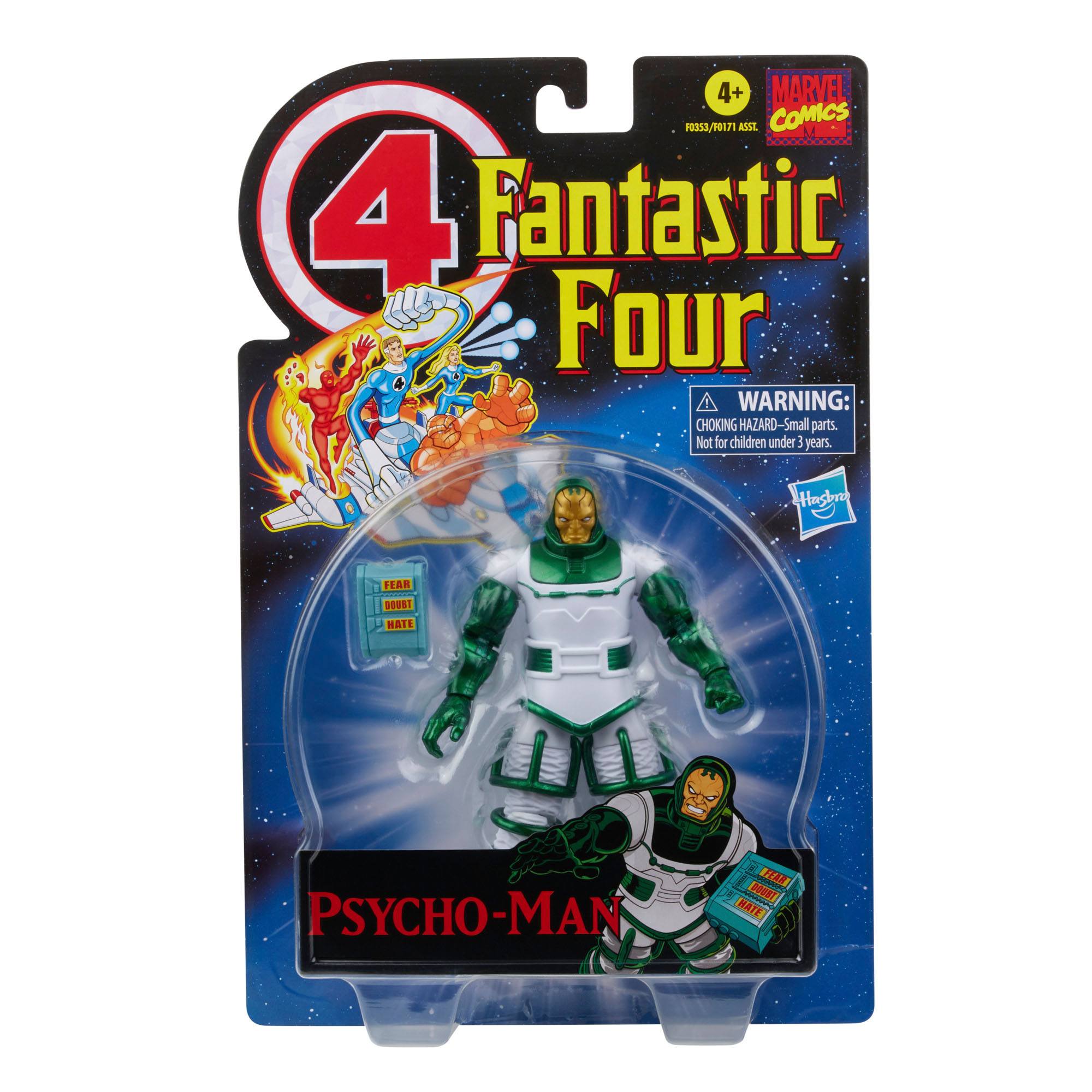Marvel Legends Retro Style Action Figure Collection - Complete Fantastic Four Bundle with Six Figures