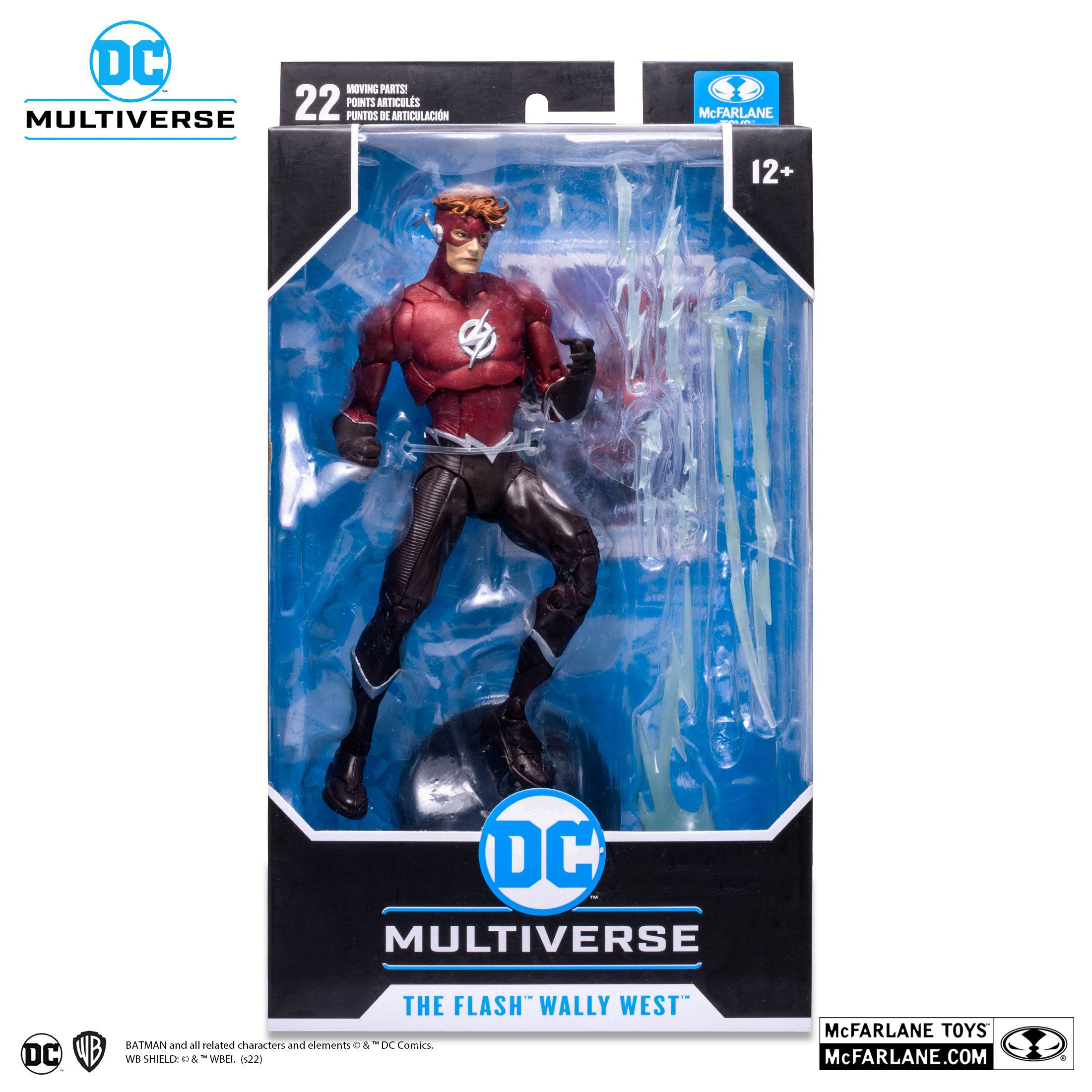 McFarlane DC Multiverse 7-Inch Wally West Red Suit The Flash Action Figure