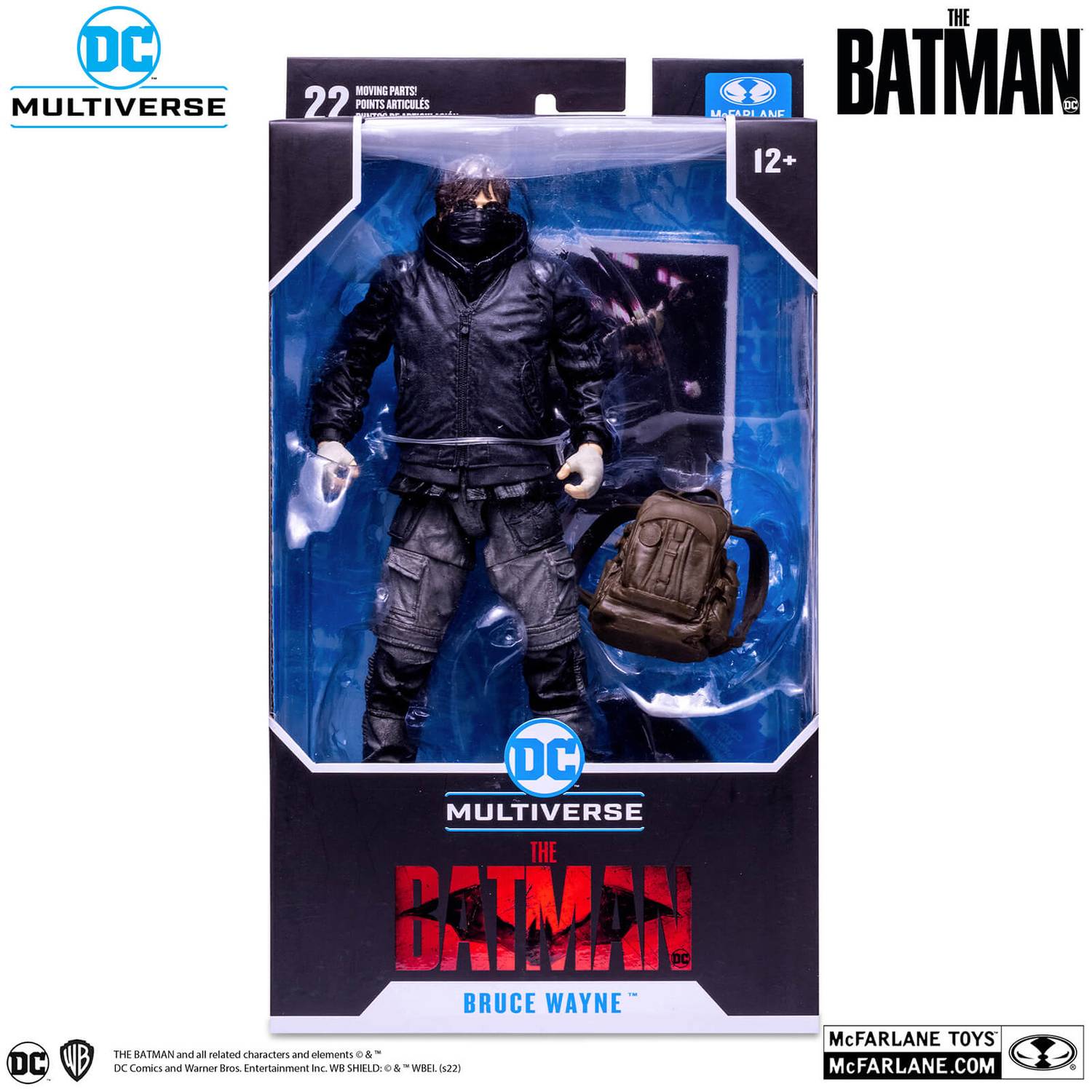 McFarlane DC Multiverse 7 - Inch Action Figure Collectible of Bruce Wayne as The Drifter from The Batman Movie