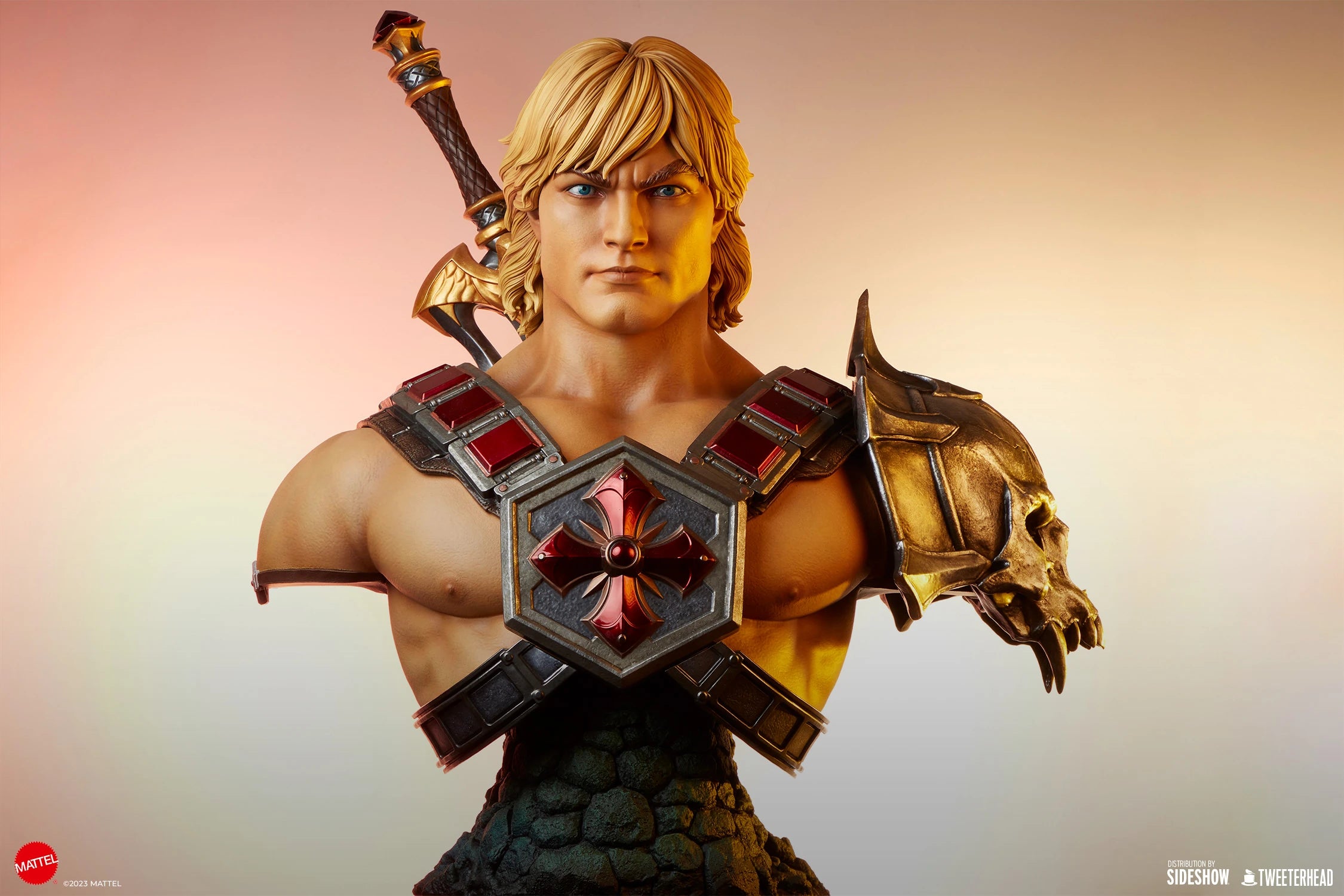 Limited Edition of 500 - Masters of the Universe Legends He-Man Life-Size Statue Bust