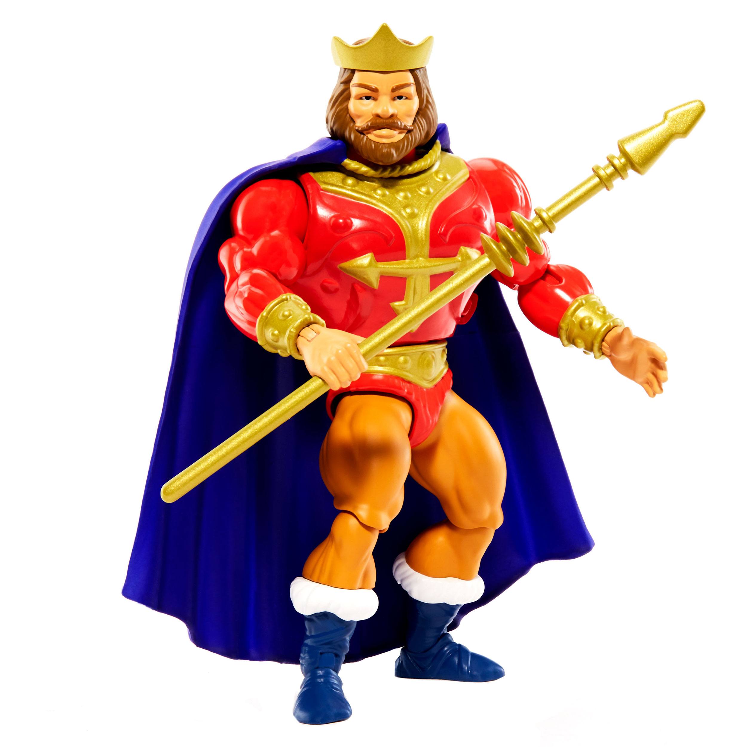 Highly Articulated Masters of The Universe Origins King Randor Action Figure