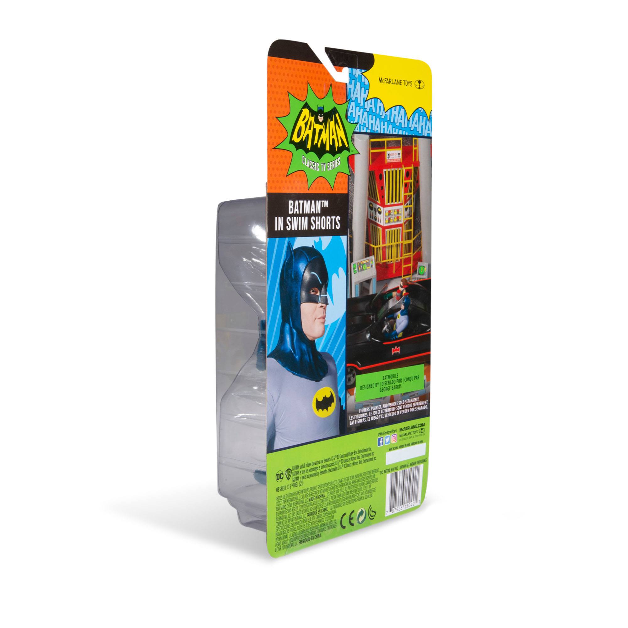 McFarlane DC Retro '66 Batman Action Figure in Swim Shorts