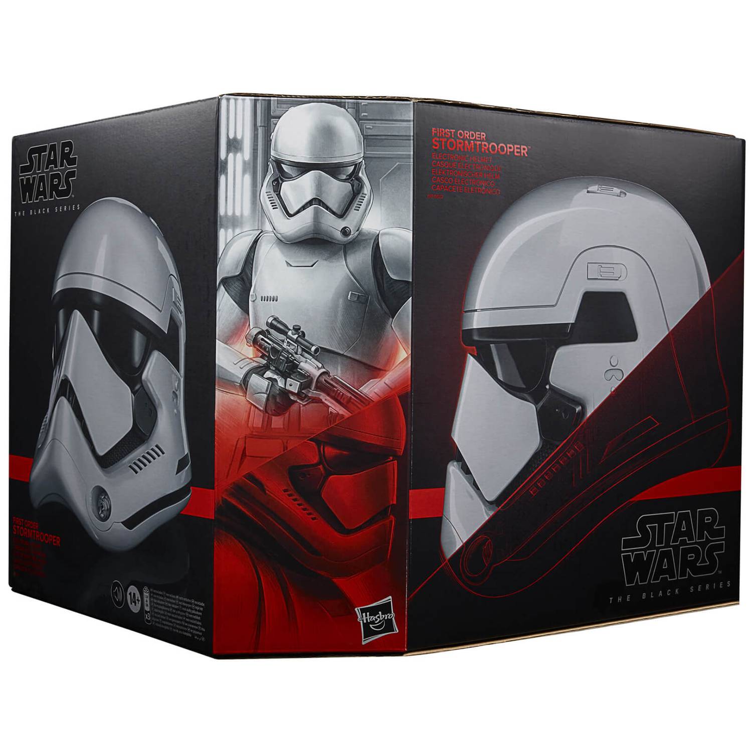 Hasbro's Authentic Star Wars Black Series First Order Electronic Stormtrooper Helmet