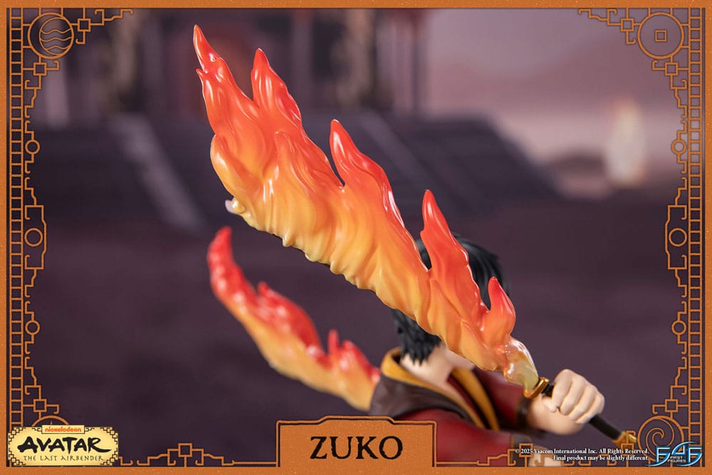 First 4 Figures Limited Edition Collectible Statue of Zuko from Avatar The Last Airbender