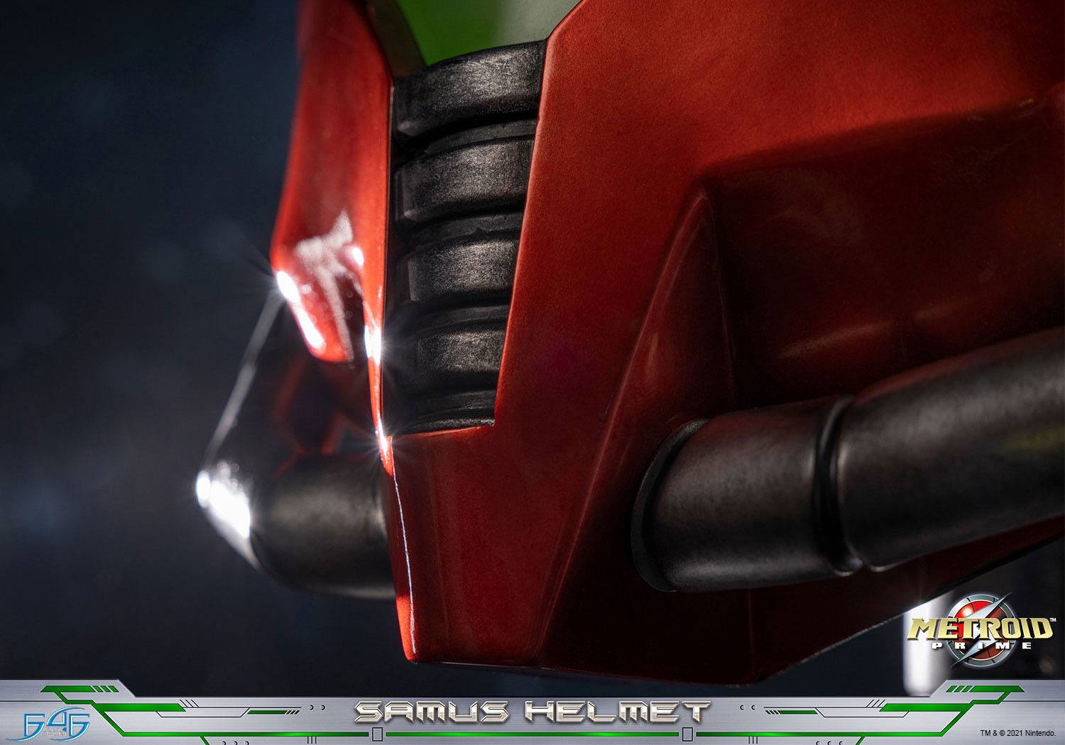 First4Figures Collectible Metroid Prime Samus Helmet Resin Statue