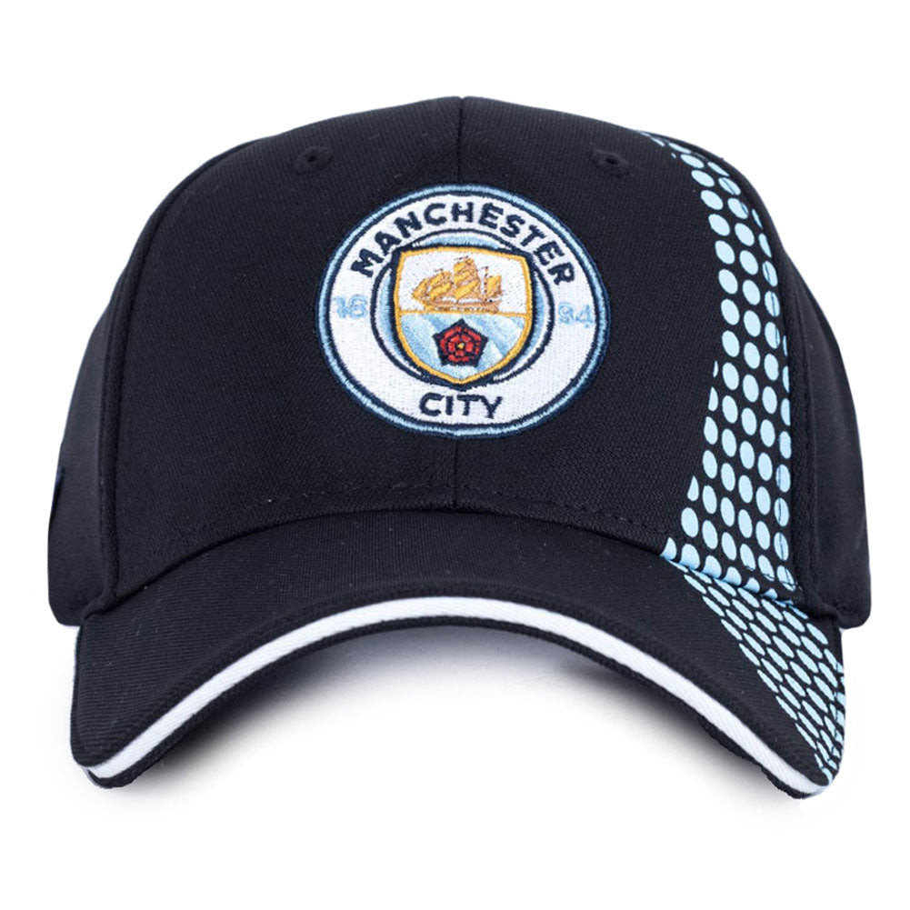 Stylish Manchester City FC Adult Fan Cap with Logo and Size Adjuster