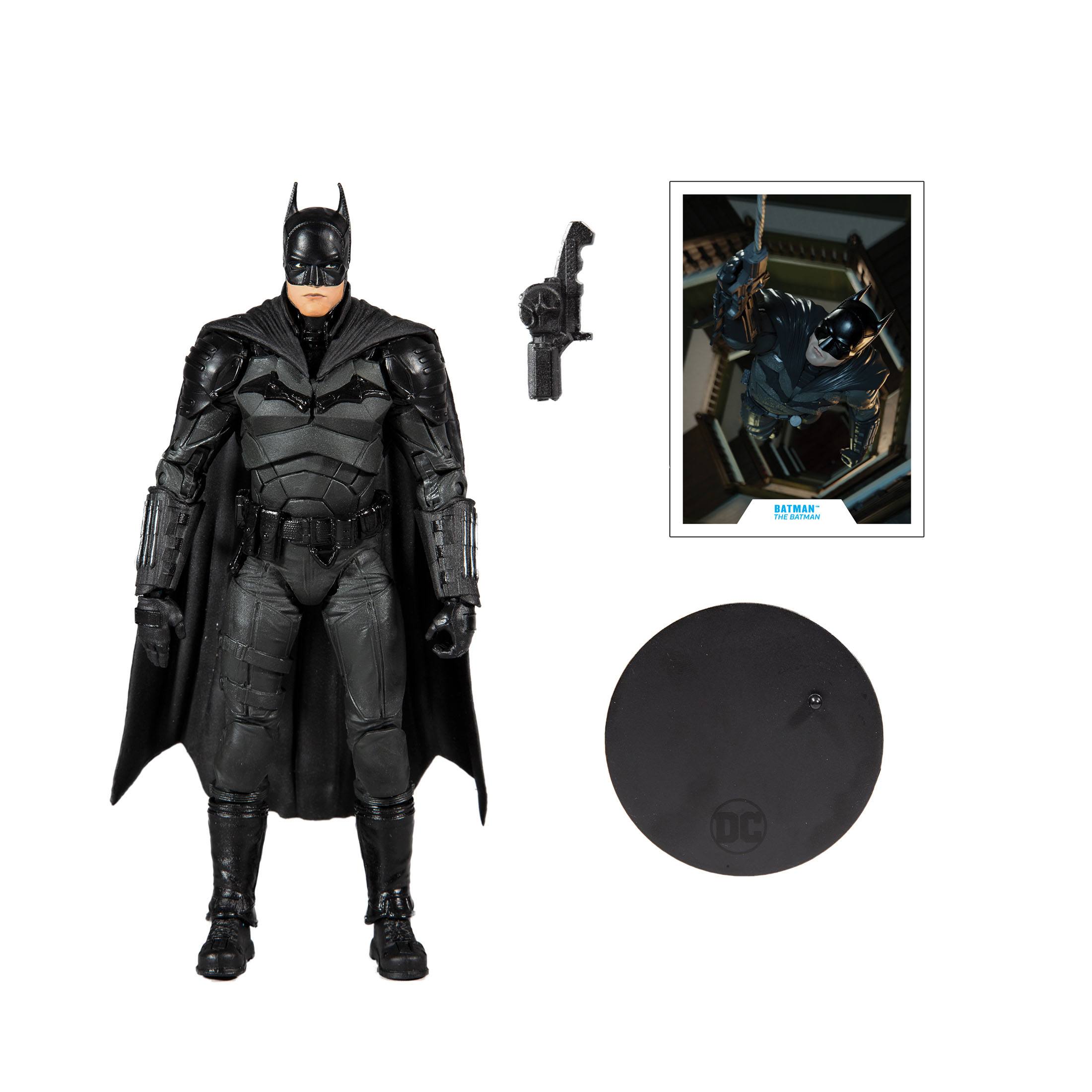 McFarlane DC Multiverse 7-Inch Scale Action Figure of Batman from The Batman Movie