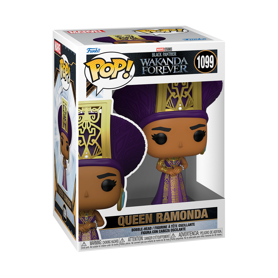 Marvel Black Panther: Wakanda Forever - Queen Ramonda Funko Pop Vinyl Collectible