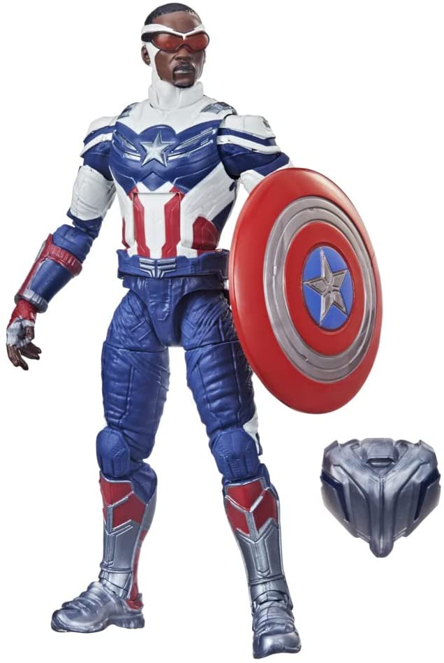 Hasbro Marvel Legends Series 6-Inch Collectible Action Figure of Avengers' Captain America Sam Wilson