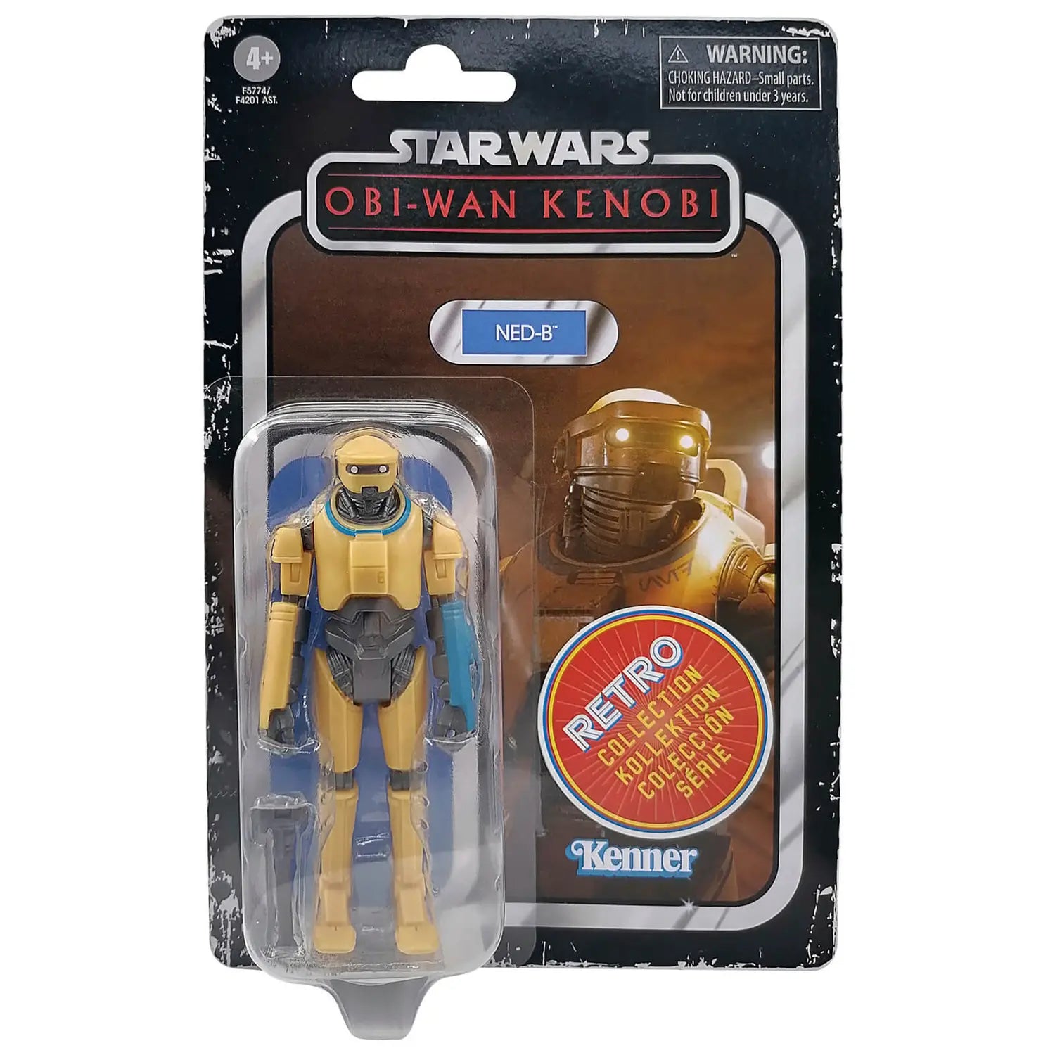 Hasbro's Classic Star Wars Retro Collection NED - B Action Figure Toy for Kids and Collectors