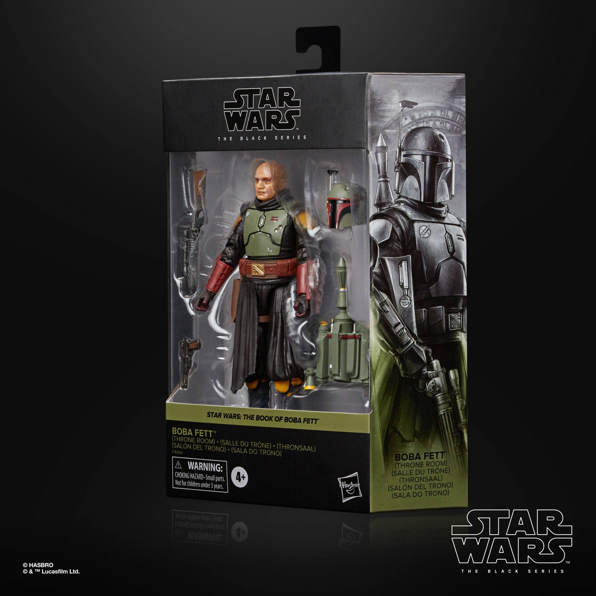 Hasbro Star Wars The Black Series Collectible Action Figure - Boba Fett (Throne Room) Inspired by The Book of Boba Fett