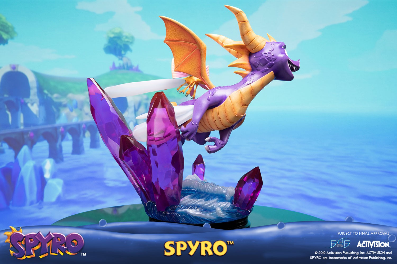 First4Figures Highly Detailed Spyro from Reignited Trilogy Statue