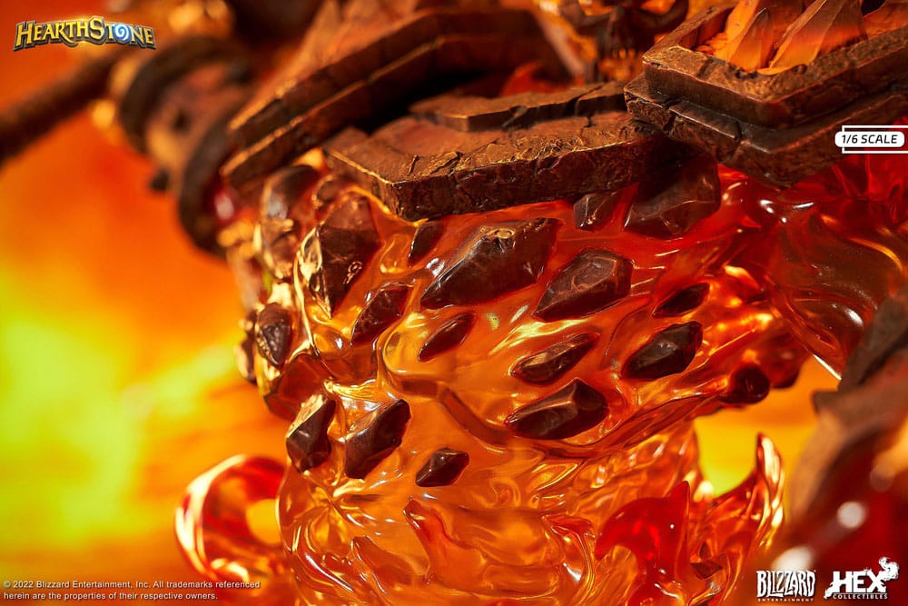 Limited Edition 1/6 Scale Hearthstone Ragnaros the Firelord Premium Statue