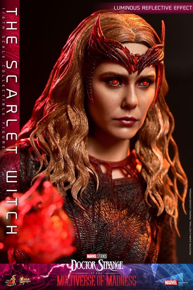 Hot Toys 1:6 Scale Elizabeth Olsen as Scarlet Witch from Doctor Strange in Multiverse of Madness