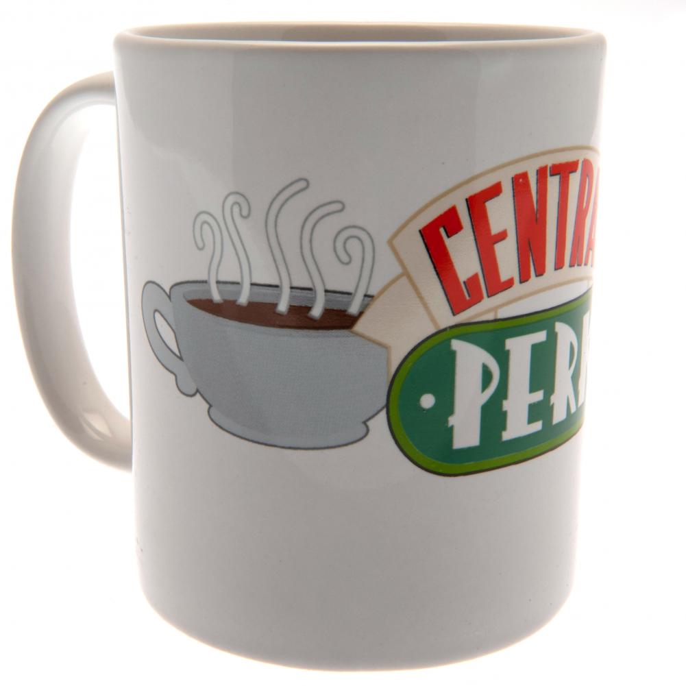 Friends-themed Central Perk Logo Ceramic Coffee Mug for Daily Use