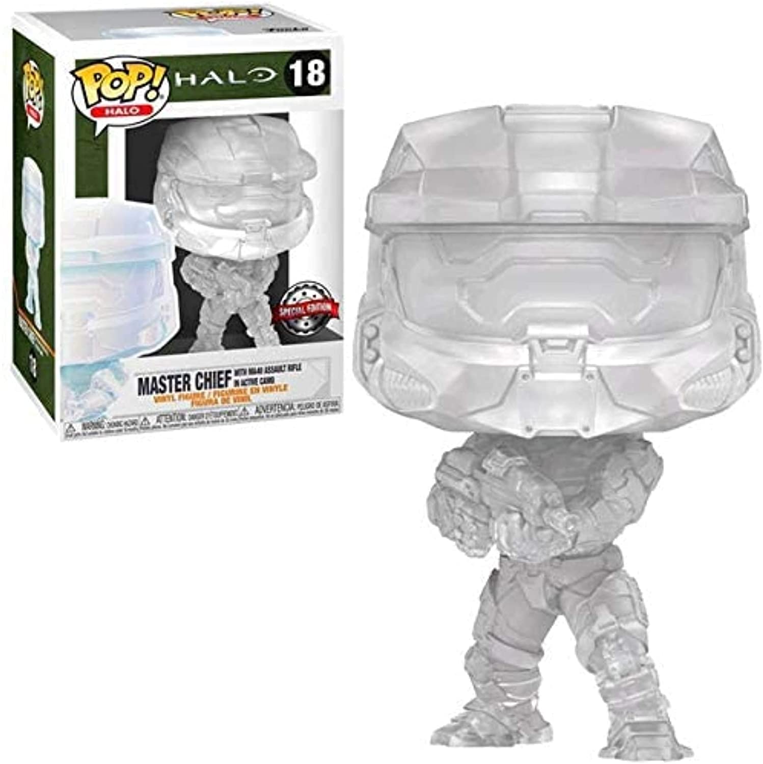 Exclusive Halo Pop! Vinyl Figure: Master Chief in Active Camo
