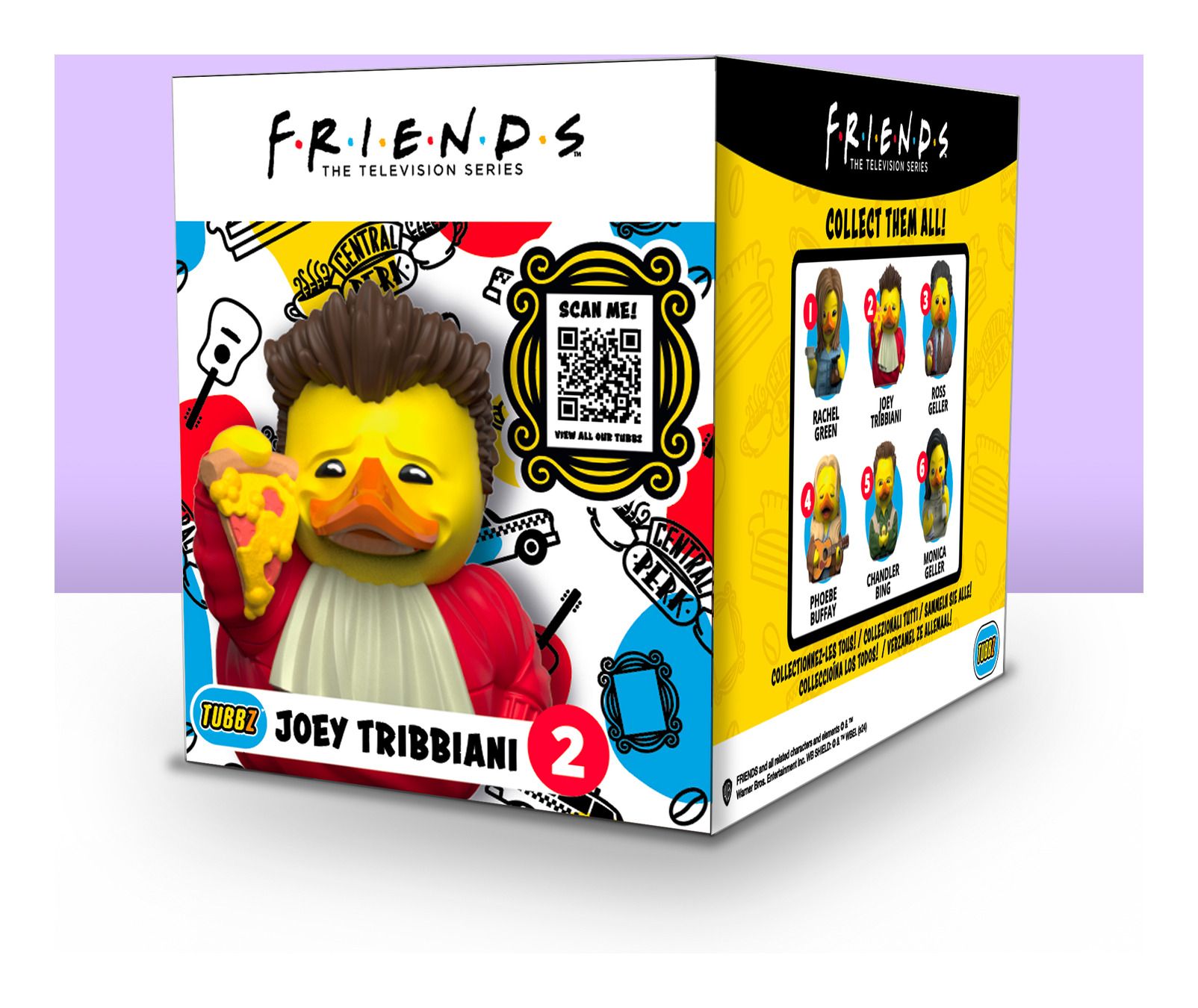 Collectible Friends Joey Boxed Tubbz Figurine - Cosplaying Duck Edition