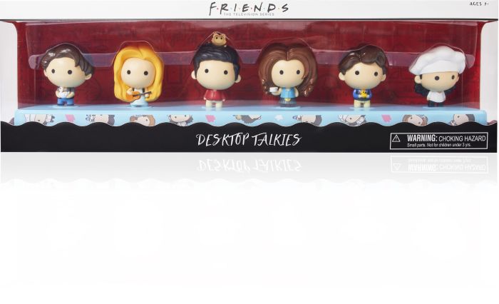 Six - Piece Set of Friends Desktop Interactive Talkie Toys