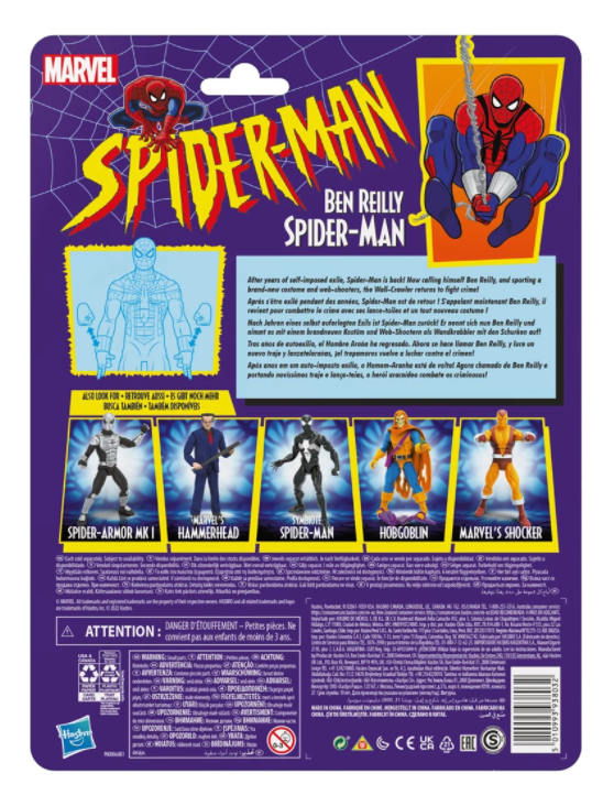 Marvel Legends Classic Series: 6 - inch Ben Reilly Spider - Man Figure